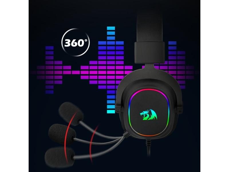REDRAGON ZEUS X H510 RGB Gaming Headset With 7.1 Surround Microphone Carousel 1