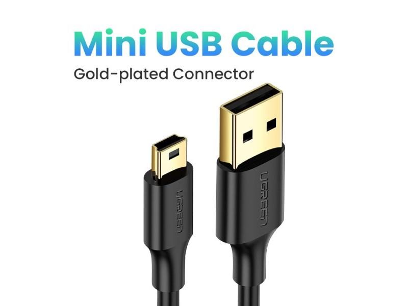 Ugreen Mini USB Cable For MP3 MP4 Player Car DVR GPS Digital Camera HDD Carousel 1