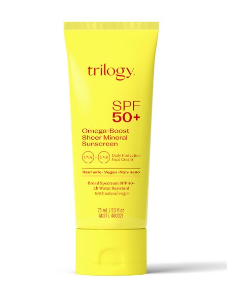 Trilogy SPF50+ Omega Boost Sheer Mineral Sunscreen 75ml Carousel 4