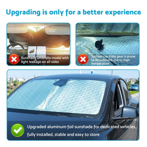 6 Layer WindScreen Sun Shade Suitable For GWM Cannon 2021- 2025 UV Protection Carousel 2