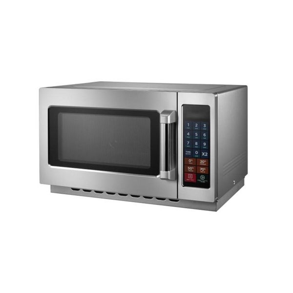 34L Commerical Microwave Oven 1400W Flatbed Ceramic Stainless Steel-MD-1400 Carousel 1