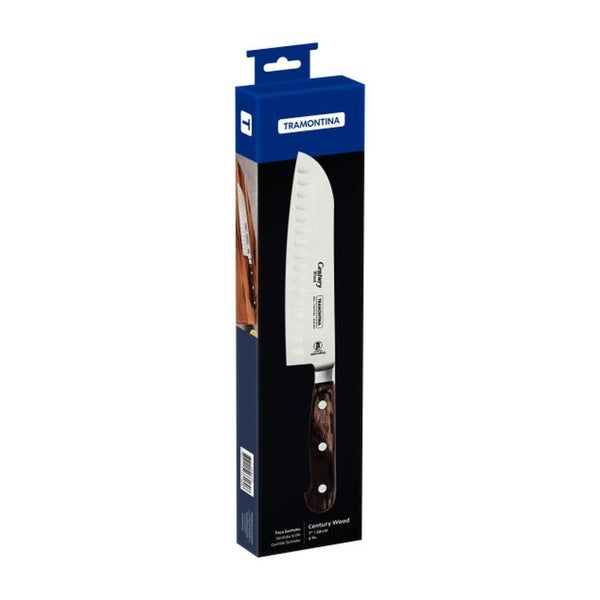 Tramontina Century Wood Santoku Knife 7" - Brown (21542197) Carousel 2