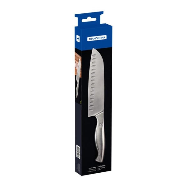 Tramontina Sublime 7.5-inch Santoku Knife - Silver (24068108) Carousel 2