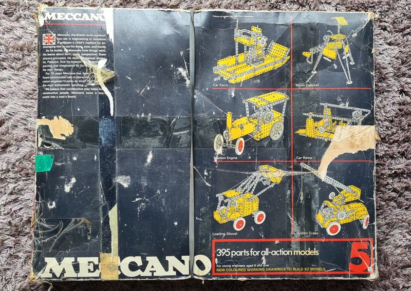Vintage - old meccano set and truck Carousel 1
