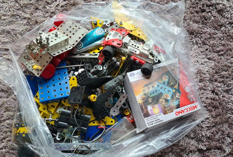 Vintage - old meccano set and truck Carousel 10