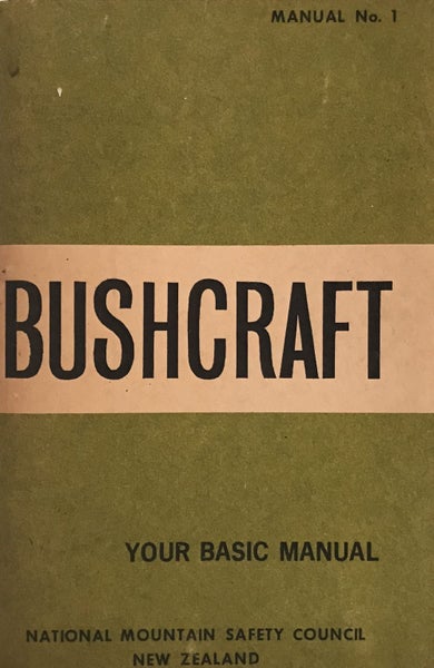 BUSHCRAFT: Your Basic Manual No.1 1968 1st edition Carousel 1