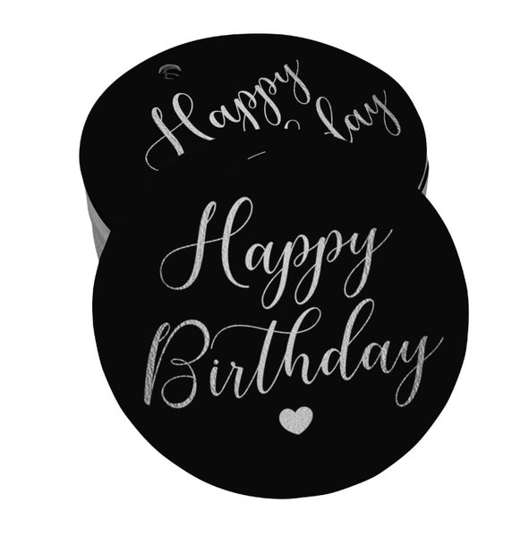 Inkdotpot Happy Birthday,Invitation Favor Paper Tags Foil Hang Tags Carousel 1
