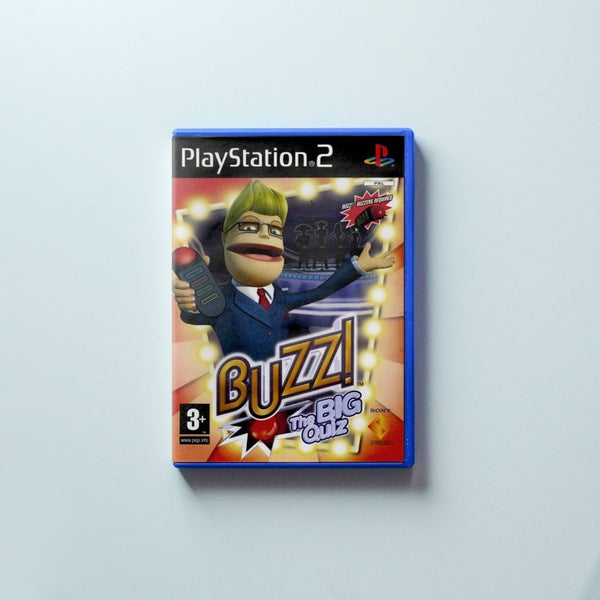 Buzz! The BIG Quiz - PlayStation 2 / PS2 Game Carousel 1