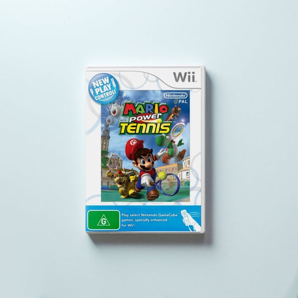 Mario Power Tennis - Nintendo Wii Game Carousel 1