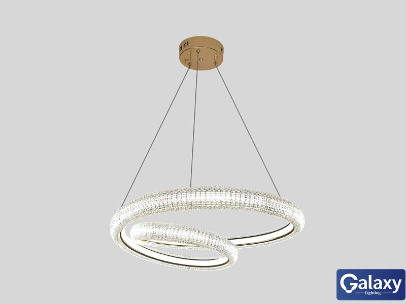 FREE SHIPPING,Unique Style Gold Colour Pendant Light P353-50cm Carousel 2