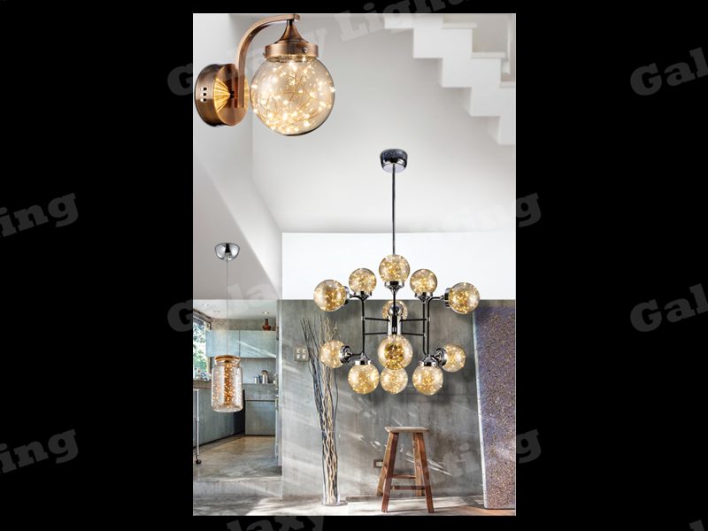 Amber Color LED Wall Light Carousel 2