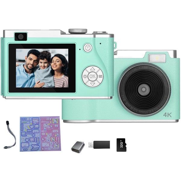 Digital Camera Kids Camera with 8X Zoom Anti Shake Camera Mini Camera Support Vi Carousel 1