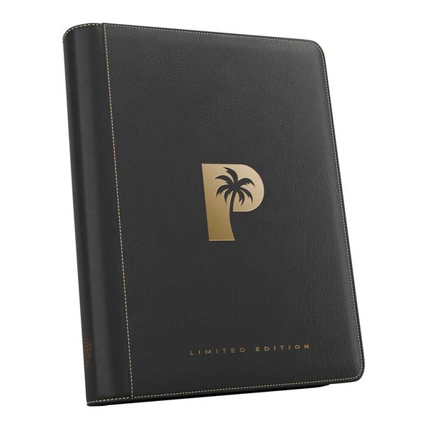 Palms Off: Mega Capacity - 9 Pocket Binder - Black and Gold (720 slot) Carousel 1