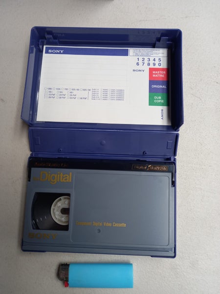 bulk lot of sony BCT-D32 digital betacam tapes Carousel 3