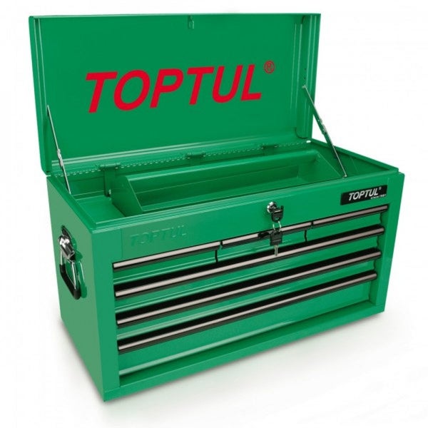 Toptul 6 Drawer Tool Chest Green Carousel 1