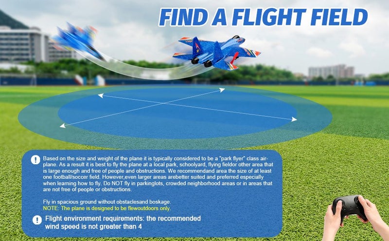 RC Plane Remote Control Glider Airplanes 2.4 GHZ 2 Channels Carousel 2