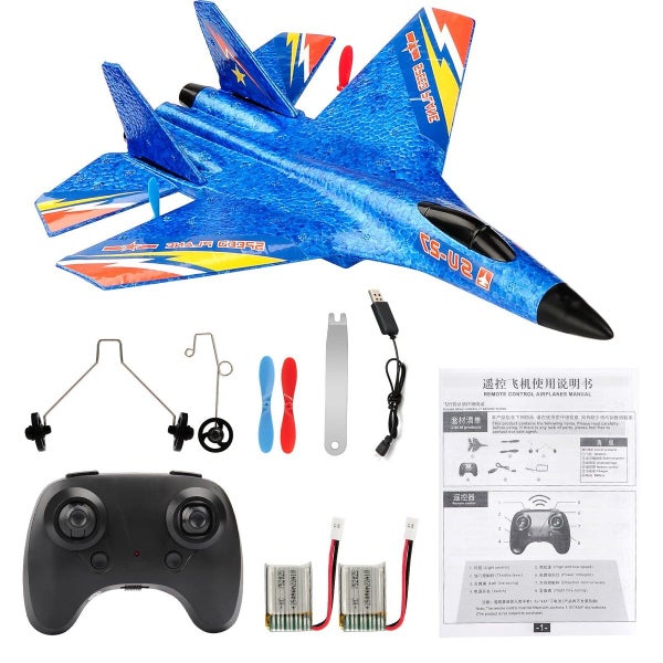 RC Plane Remote Control Glider Airplanes 2.4 GHZ 2 Channels Carousel 14