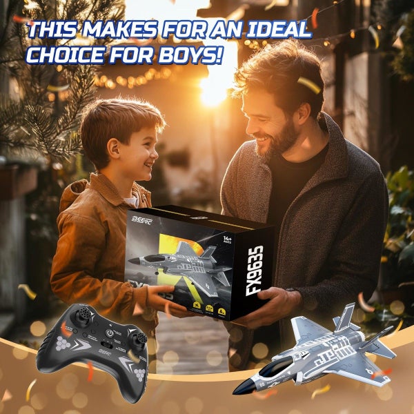 F35 4 Channel Brushless RC Plane Remote Control Airplane Ducted Fans Fighter Jet Carousel 18