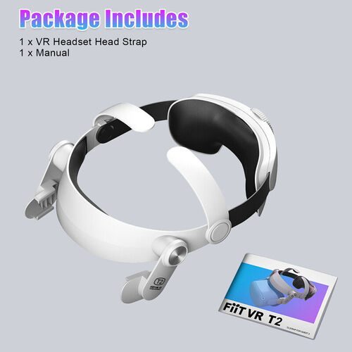 Oculus Quest 2 VR Headset Head Strap Carousel 10