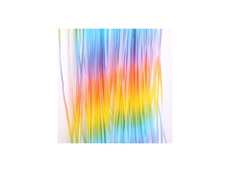 New Unicorn Party Rainbow Tinsel Birthday Party Decor Adult Party Photo Zone Carousel 1