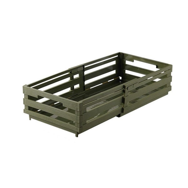Elosung Green Foldable Storage Crates Portable Outdoor Collapsible Box For Home Carousel 1