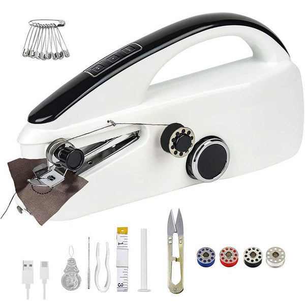 Elosung Handheld Mini Sewing Machine Portable Multi Functional Electric With Dua Carousel 1