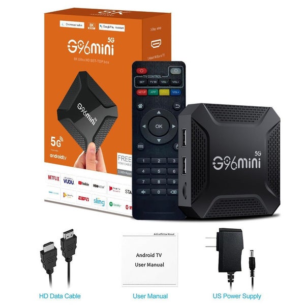 Elosung G96mini 5G Android Tv Box Rk3228 Processor 8K Hd 13.0 Wifi Smart Box(1G+ Carousel 5