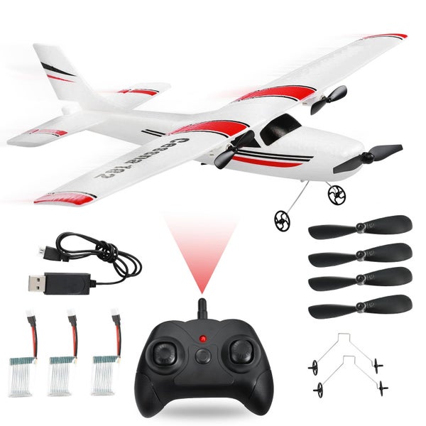 RC Plane 2.4GHz 2 Channels RTF RC Aircraft with 3-Axis Gyro Carousel 2