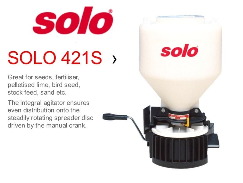 Solo 421S Manual spreader (9kg) Carousel 2
