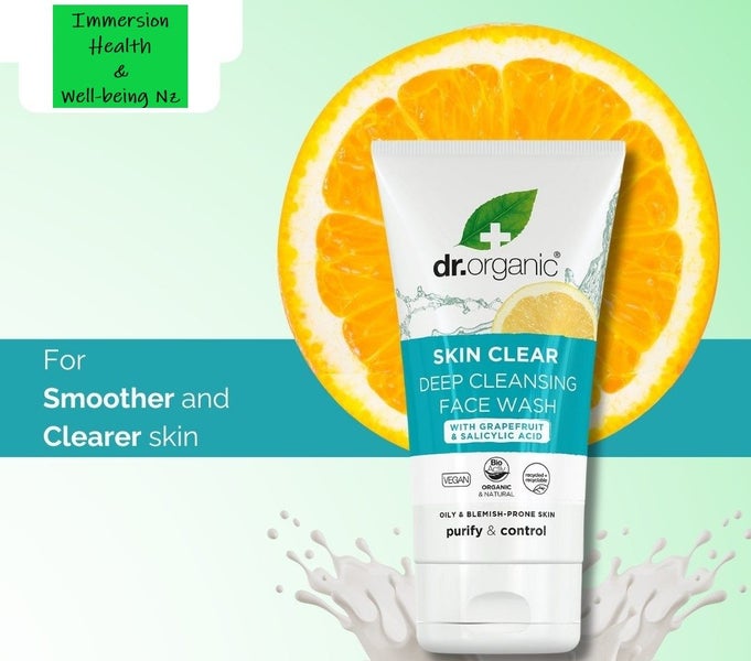 DR ORGANIC SKIN CLEAR DEEP PORE CLEANSING FACE WASH (PURIFY & CONTROL) Carousel 1