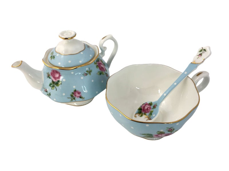 Royal Albert - Polka Blue Tea for One (20267)62970071377281112