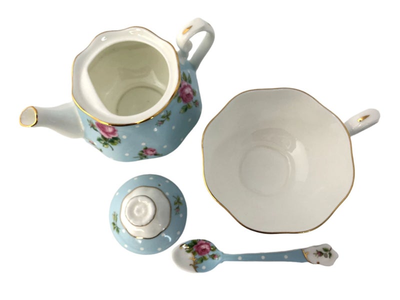 Royal Albert - Polka Blue Tea for One (20267)62970071377281113