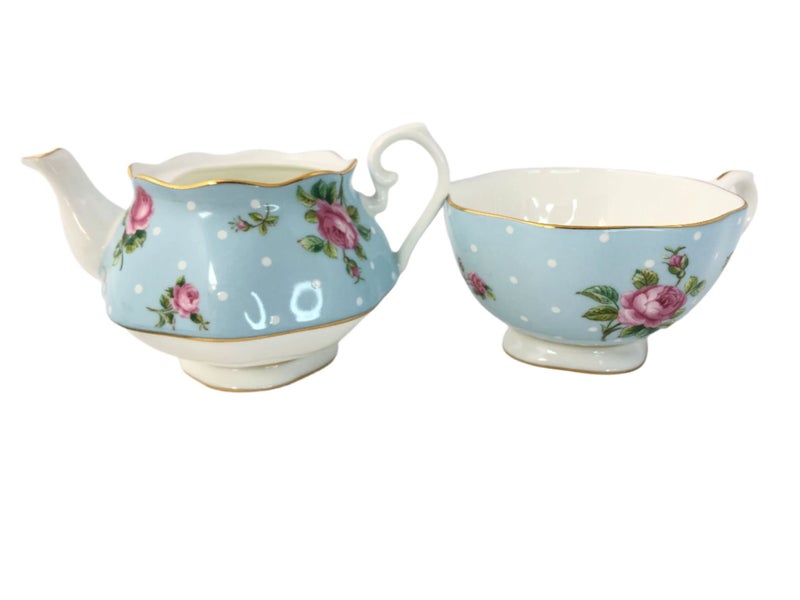 Royal Albert - Polka Blue Tea for One (20267)62970071377281114