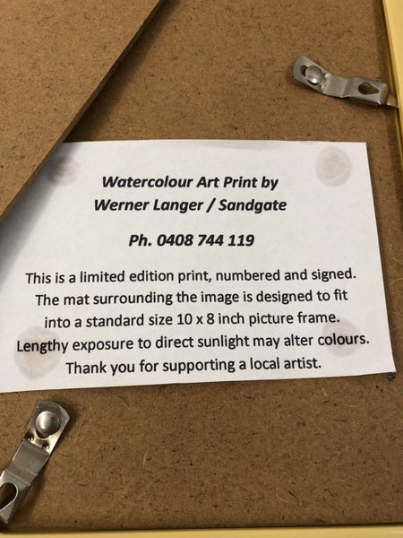Watercolour Art Print By Werner Lander LE (20240)62971968429827113