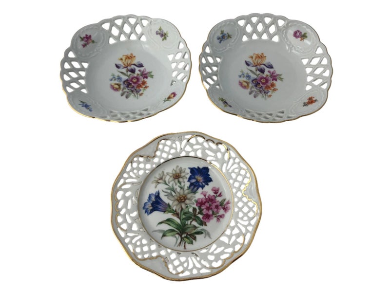 Fine China Liche & Bavaria Trinket Dishes (20264)62978588360577116
