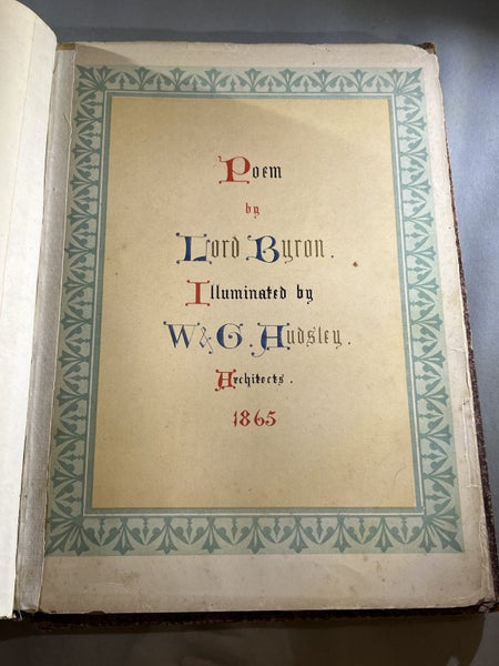 The Prisoner of Chillon – Byron (1865) First Edition Carousel 2