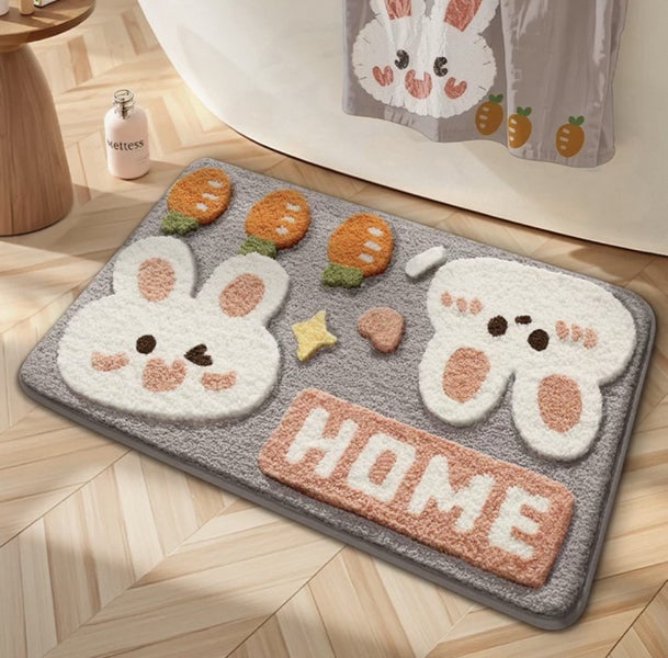 Bathroom Mat 80x50cm Carousel 1