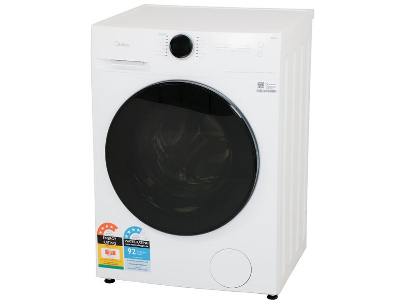 MIDEA 9kg Front Load Washing Machine with Steam Wash & WIFI - 14 Programs- White Carousel 1