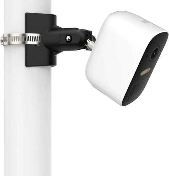 Pipe Pole Mount For Arlo / Eufy / Ring Cameras - Black Carousel 1