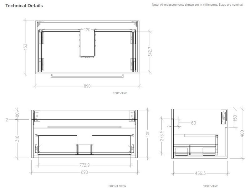 CITI 750 WALL HUNG WALL HUNG1 DRAW IN ALASKAN Carousel 5