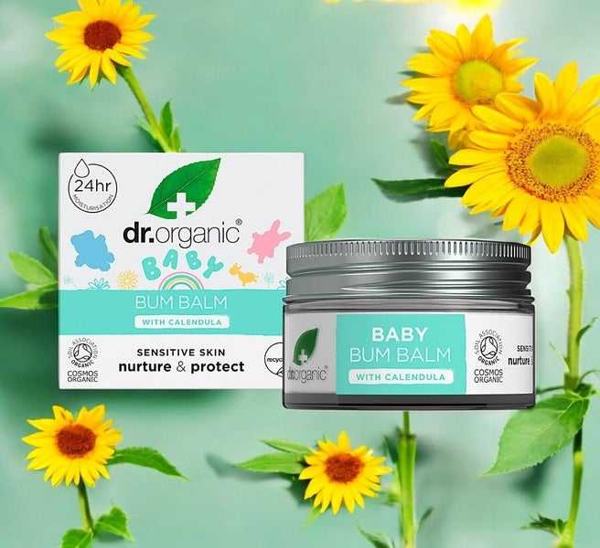 DR ORGANIC BABY BUM BALM | Sensitive Skin | Calming | Nourishing | Organic Carousel 1