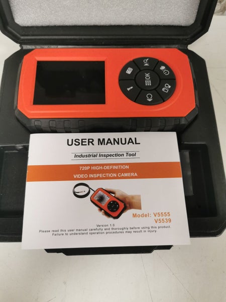 PROTECH 1M INSPECTION CAMERA WITH RECORD AND LED ILLUMINATION #B18187303-4 Carousel 1