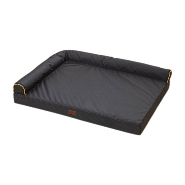 Rooster Farms Supportive Dog Bed XL Grey - Egg Crate Foam Waterproof Mattress Carousel 1