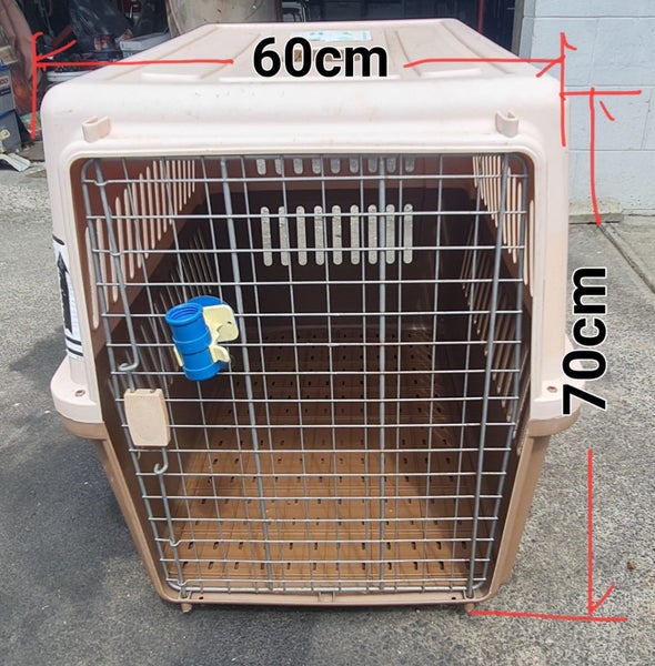 Large Pet Travel Carrier Crate Cage Carousel 1