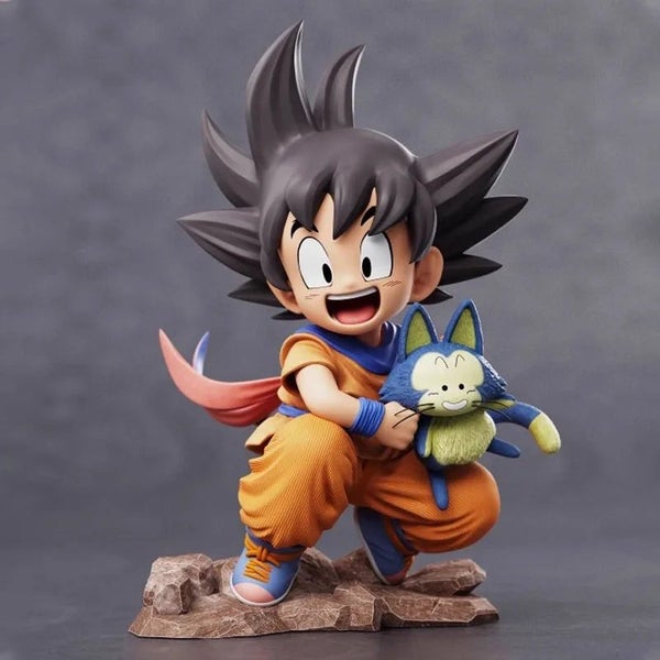15cm Dragon Ball Action Figure, Goku Embrace Pura PVC Anime Collectible Toy Carousel 1