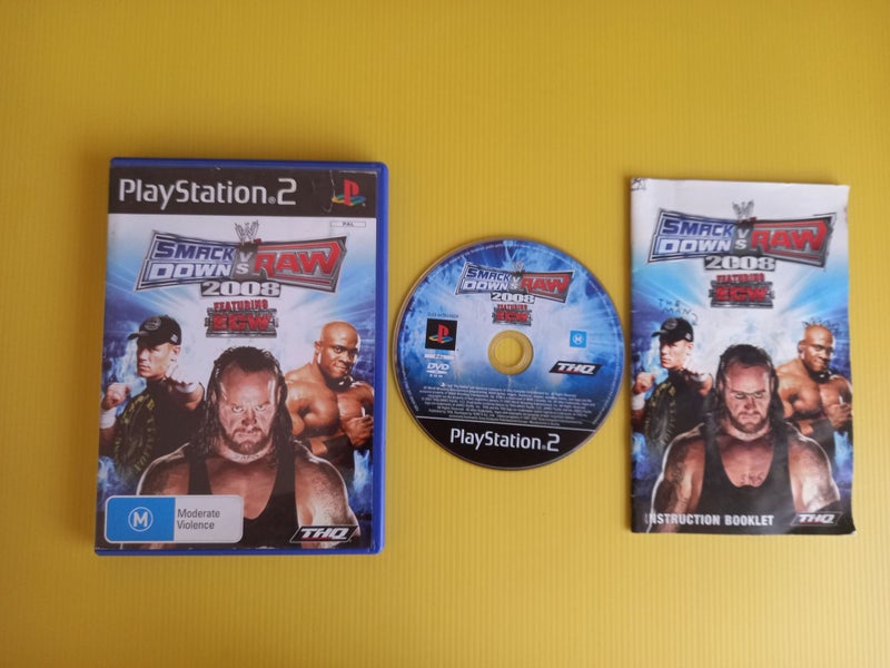 SmackDown vs.Raw 2008 (PS2) Carousel 1