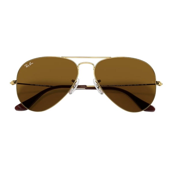 RAY-BAN RB3025 AVIATOR Classic 001/33 Brown Sunglass Carousel 5