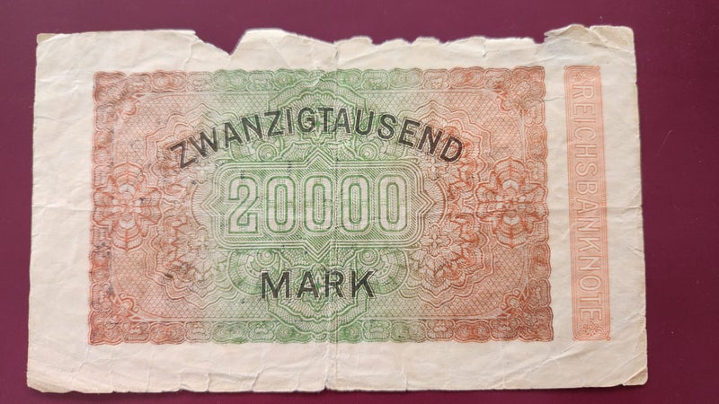 GERMANY 20,000 Marks 1923 Carousel 2