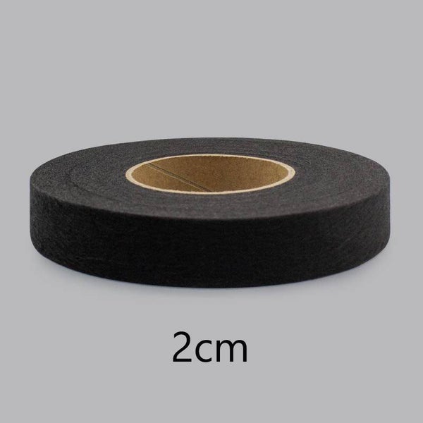 64Meters Black White Double-sided Interlining Adhesive Fabric Sewing Tape Carousel 1