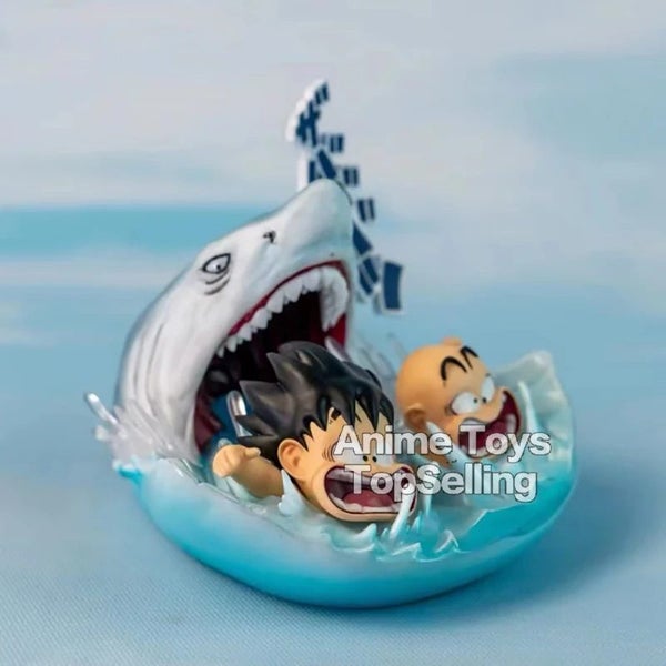 9cm/3.54in Anime Dragon Ball Z Figure Goku and Krillin Figure Collectible Toys Carousel 5